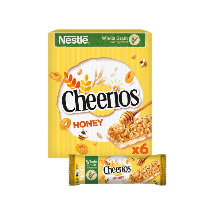 Cheerio Honey Cereal Bars, 22g (Pack of 6) — Practical Select 5873F