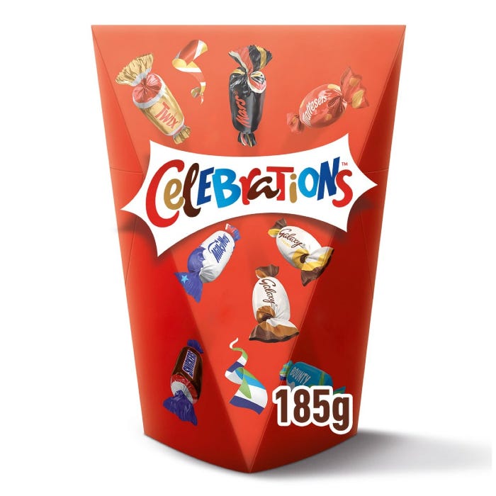 Celebrations Pop Box, 185g — Useful Find 5873F