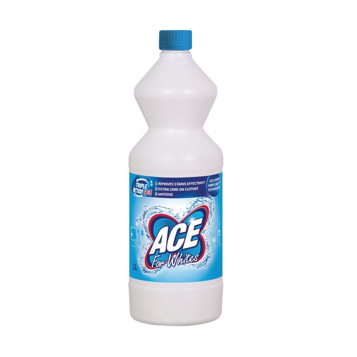 Ace Floral Bouquet Laundry Bleach - White stain remover, 1L — Essential Edit 5873F