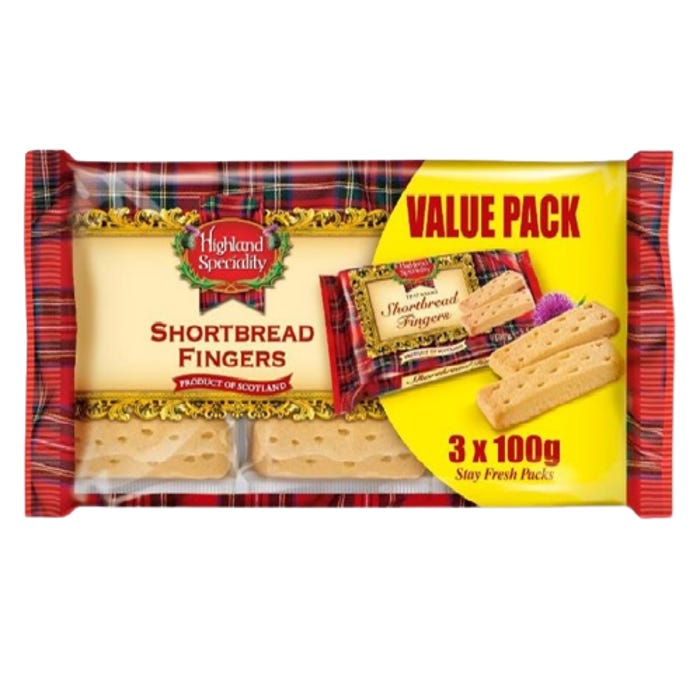 Campbells Shortbread Fingers (Pack of 3) — Daily Pick 5873F