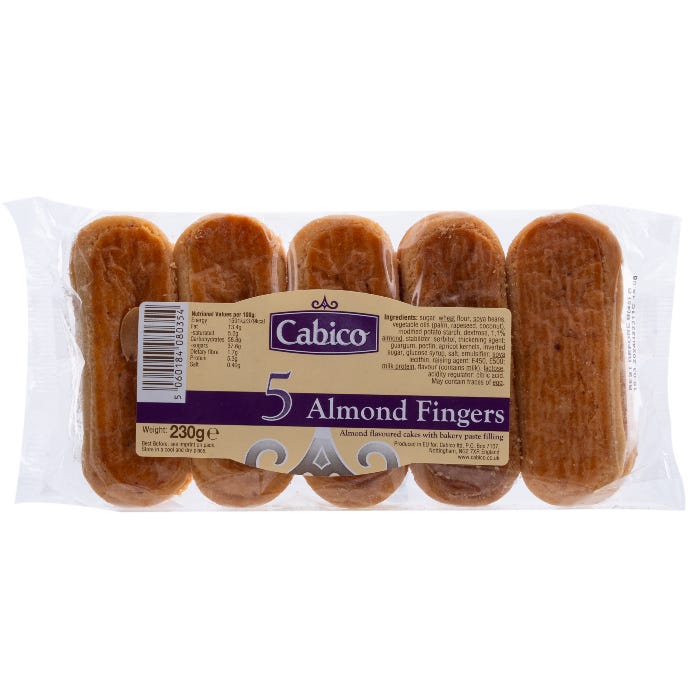 Cabico Almond Fingers (Pack of 5) — Current Favorite 5873F