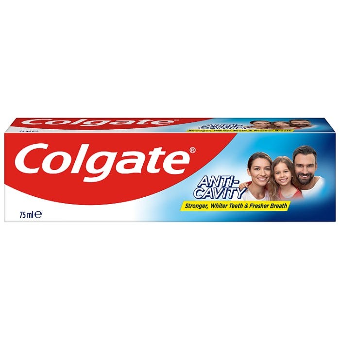 Colgate Anti-Cavity Protection Toothpaste, 75ml — Current Favorite 5873F