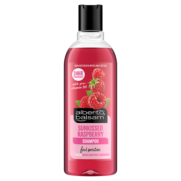 Alberto Balsam Sunkissed Raspberry Shampoo, 300ml — Essential Edit 5873F